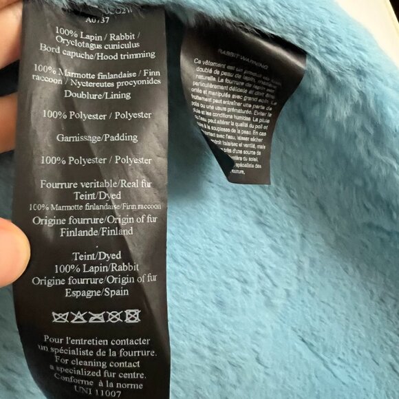 Yves Salmon Army Parka Oversized Small or Medium - Picture 6 of 6